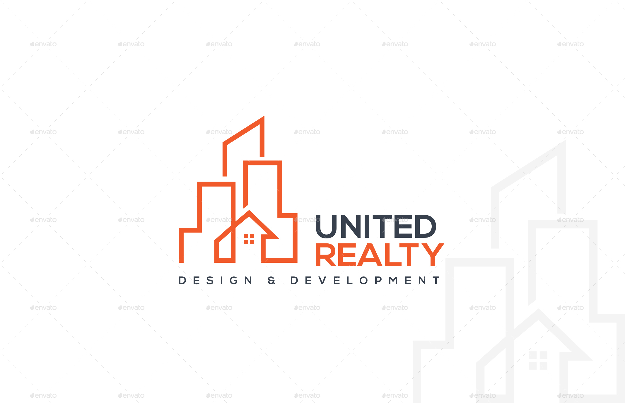 United Realty Logo Template, Logo Templates GraphicRiver